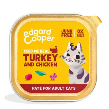 Edgard Cooper Cat Adult Turkey & Chicken 85gr